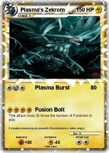 Pokemon Plasma's Zekrom