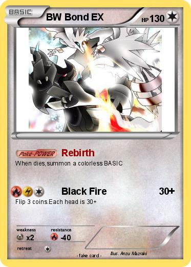 Pokemon BW Bond EX