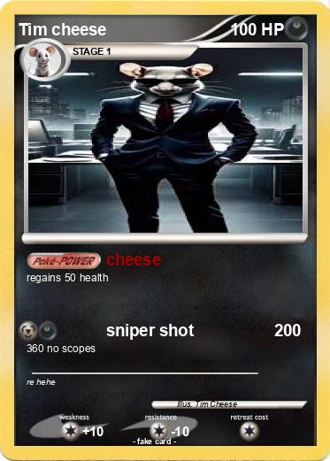 Pokemon Tim cheese