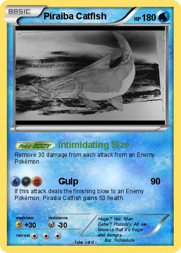 Pokemon Piraiba Catfish