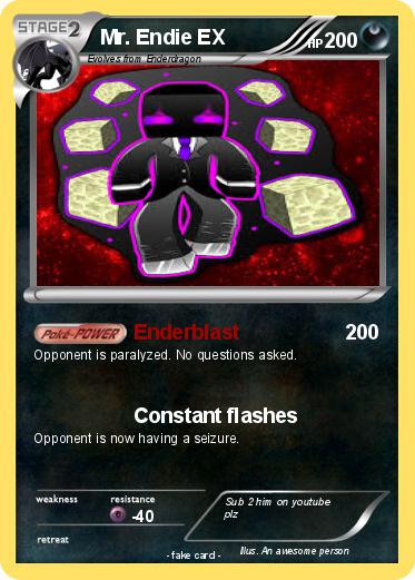 Pokemon Mr. Endie EX