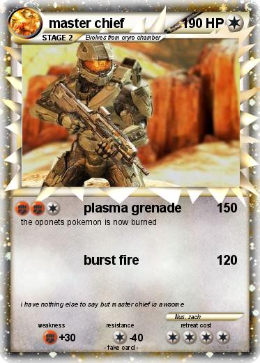 Pokemon master chief