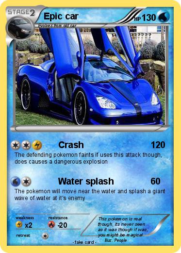 Pokemon Epic car
