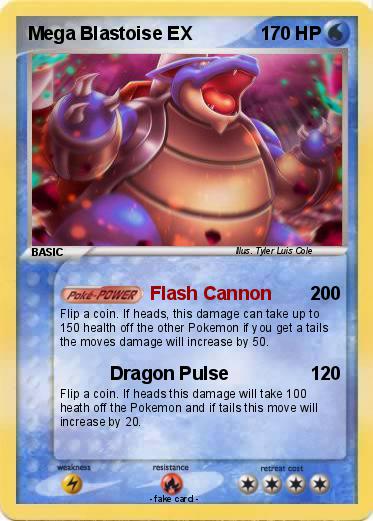 Pokemon Mega Blastoise EX
