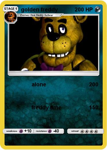 Pokemon golden freddy
