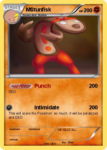 Pokemon MStunfisk
