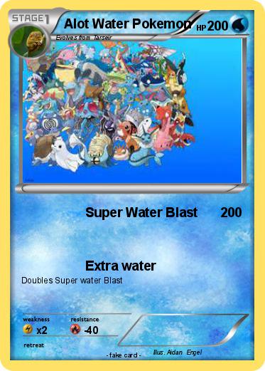 Pokemon Alot Water Pokemon