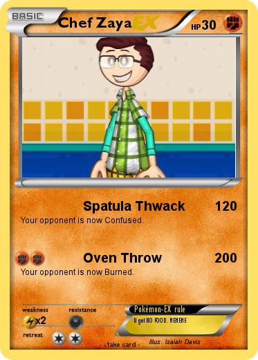 Pokemon Chef Zaya
