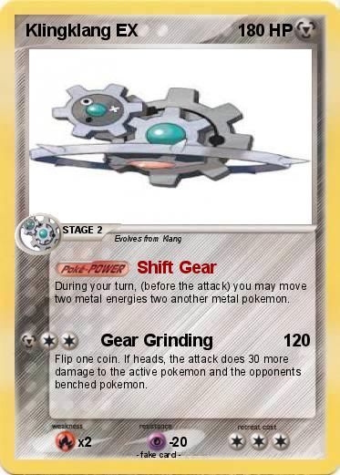 Pokemon Klingklang EX