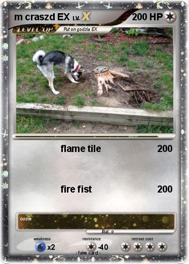 Pokemon m craszd EX