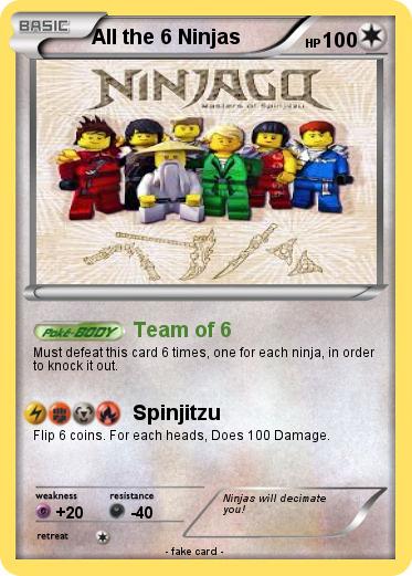 Pokemon All the 6 Ninjas