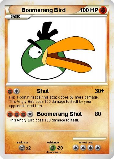 Pokemon Boomerang Bird