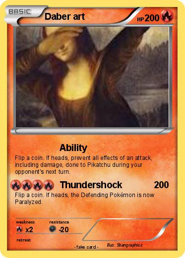 Pokemon Daber art