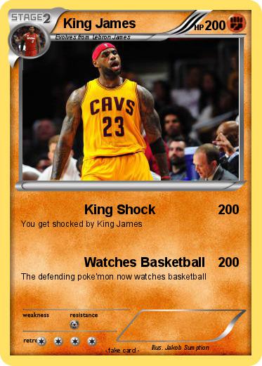 Pokemon King James