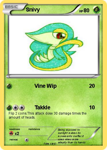Pokemon Snivy