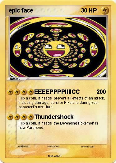 Pokemon epic face