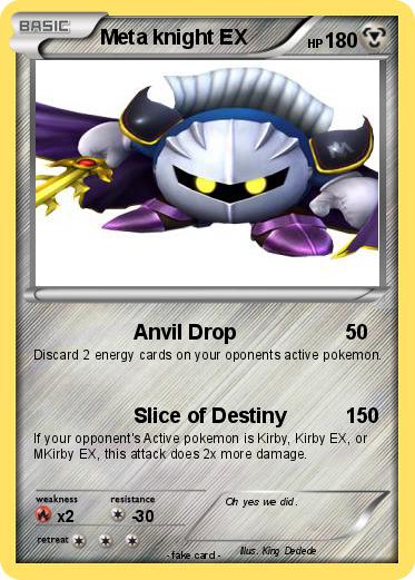 Pokemon Meta knight EX