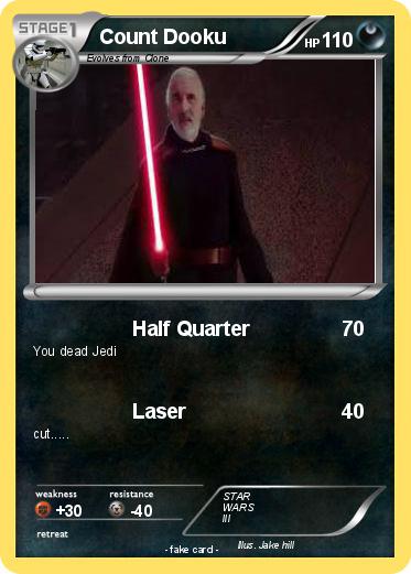 Pokemon Count Dooku