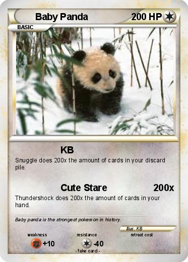 Pokemon Baby Panda