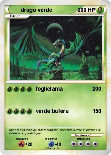 Pokemon drago verde