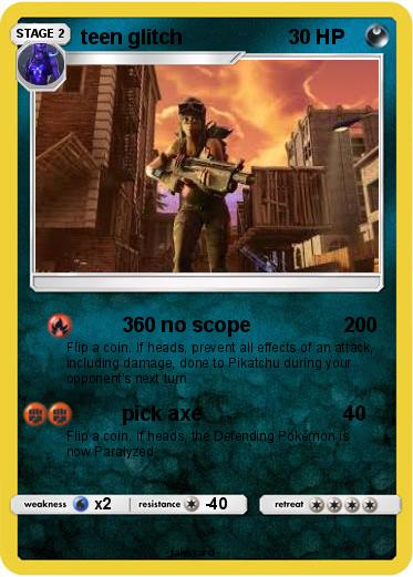 Pokemon teen glitch
