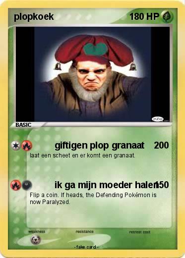 Pokemon plopkoek
