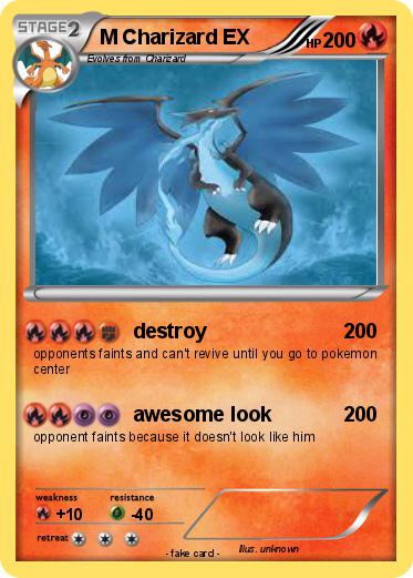 Pokemon M Charizard EX