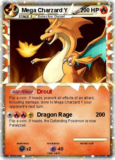 Pokemon Mega Charzard Y