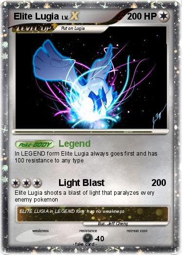 Pokemon Elite Lugia