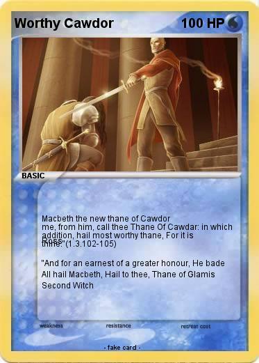 Pokemon Worthy Cawdor