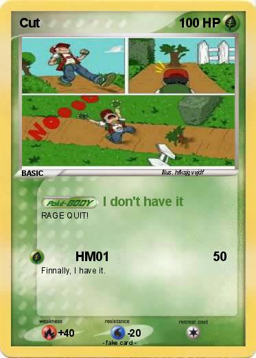 Pokemon Cut