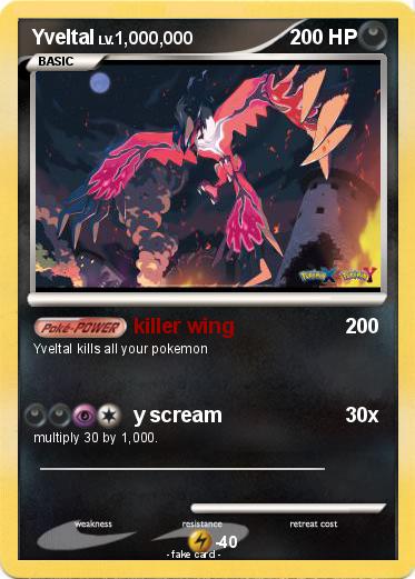 Pokemon Yveltal