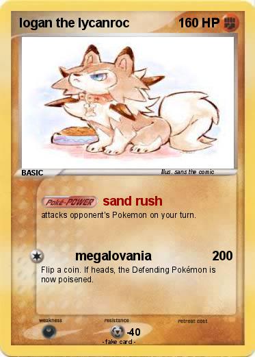 Pokemon logan the lycanroc