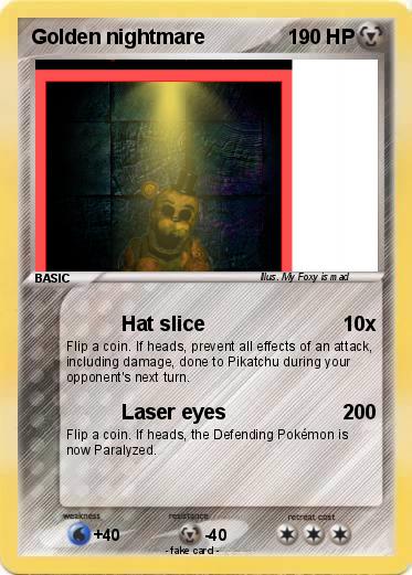 Pokemon Golden nightmare