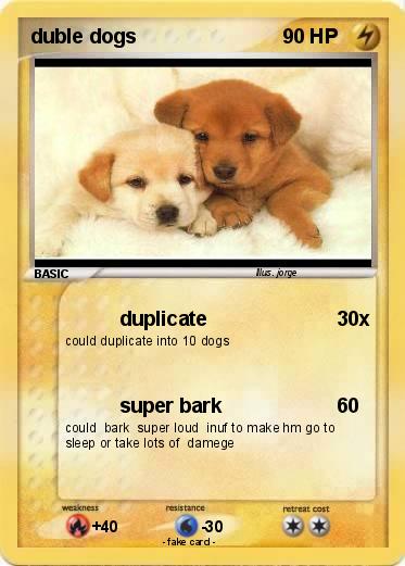 Pokemon duble dogs