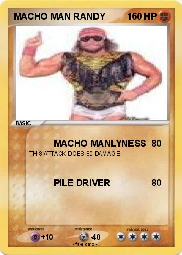 Pokemon MACHO MAN RANDY