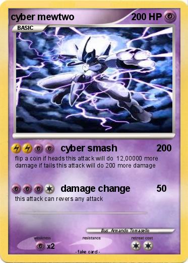 Pokemon cyber mewtwo