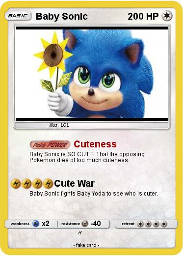 Pokemon Baby Sonic