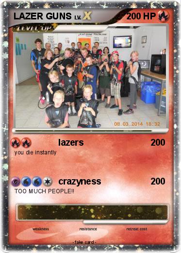 Pokemon LAZER GUNS