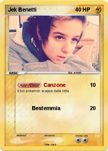 Pokemon Jek Benetti