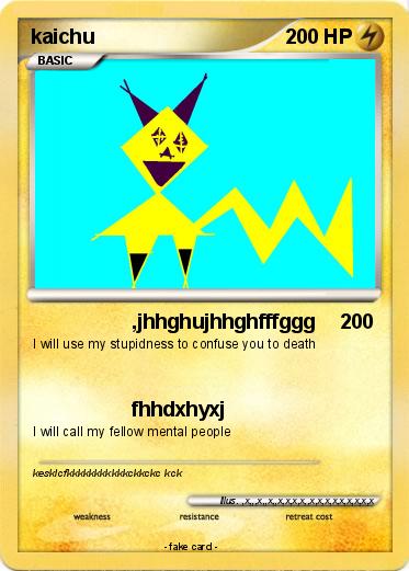 Pokemon kaichu