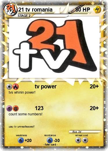 Pokemon 21 tv romania