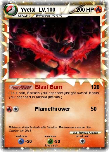 Pokemon Yvetal  LV.100