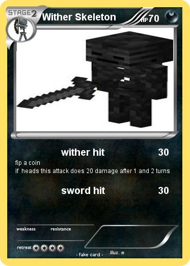 Pokemon Wither Skeleton