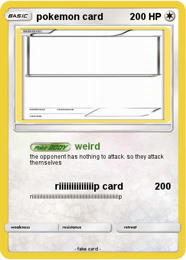Pokemon pokemon card