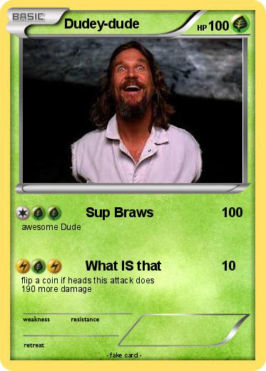 Pokemon Dudey-dude