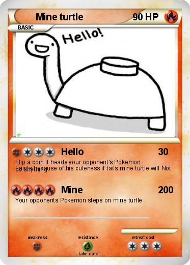 Pokemon Mine turtle