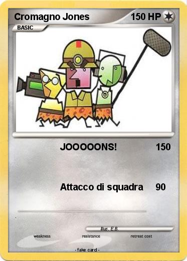 Pokemon Cromagno Jones