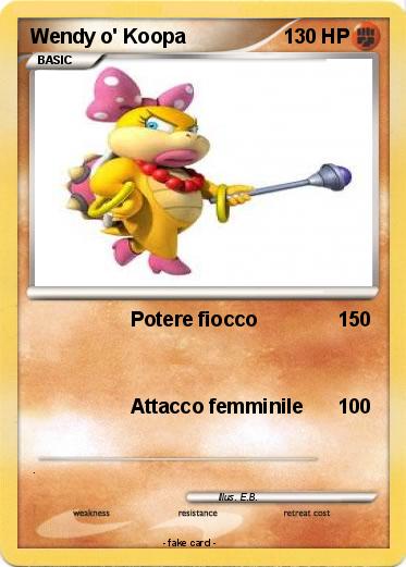 Pokemon Wendy o' Koopa