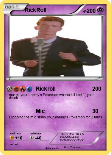 Pokemon RickRoll